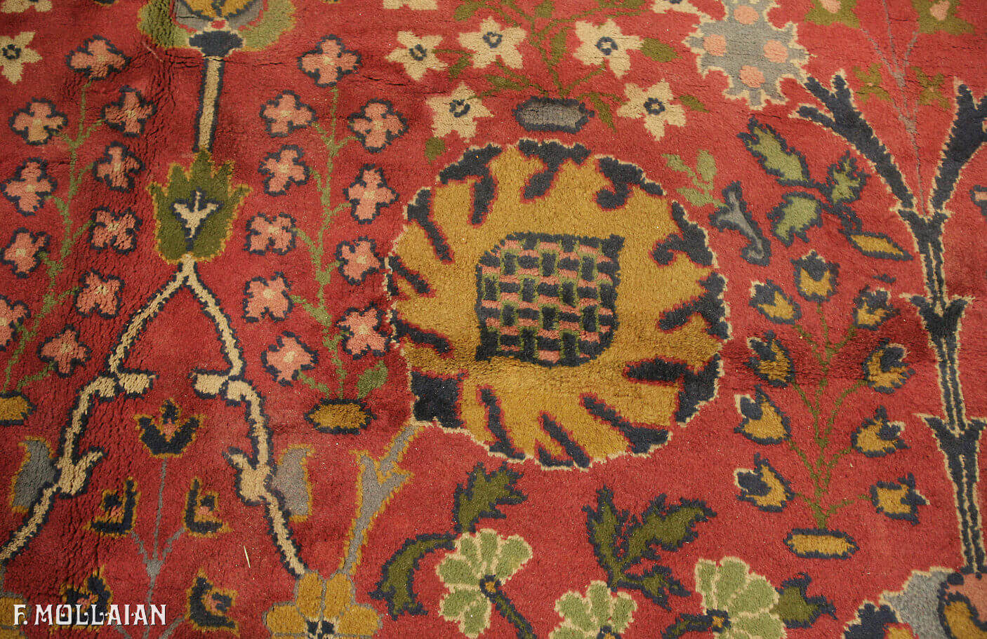 A Very Large Antique English Donegal Carpet n°:42237089